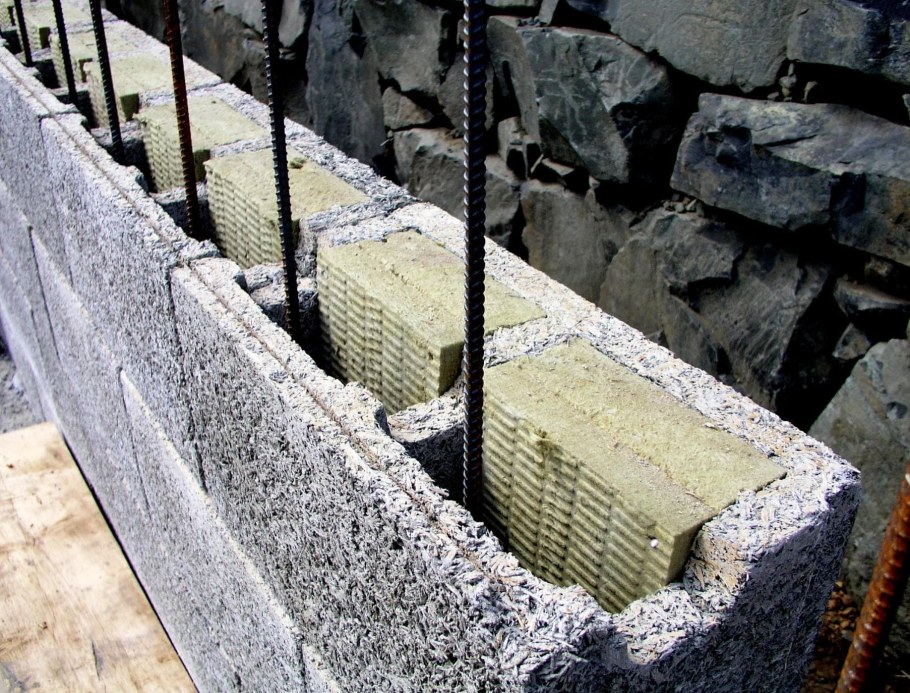 Несъемная опалубка арболит