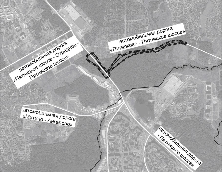 Проект дороги Путилково Пятницкое шоссе