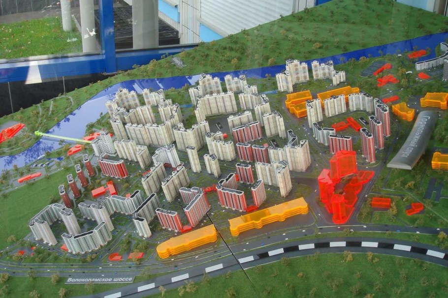 Микрорайон Павшинская Пойма Красногорск