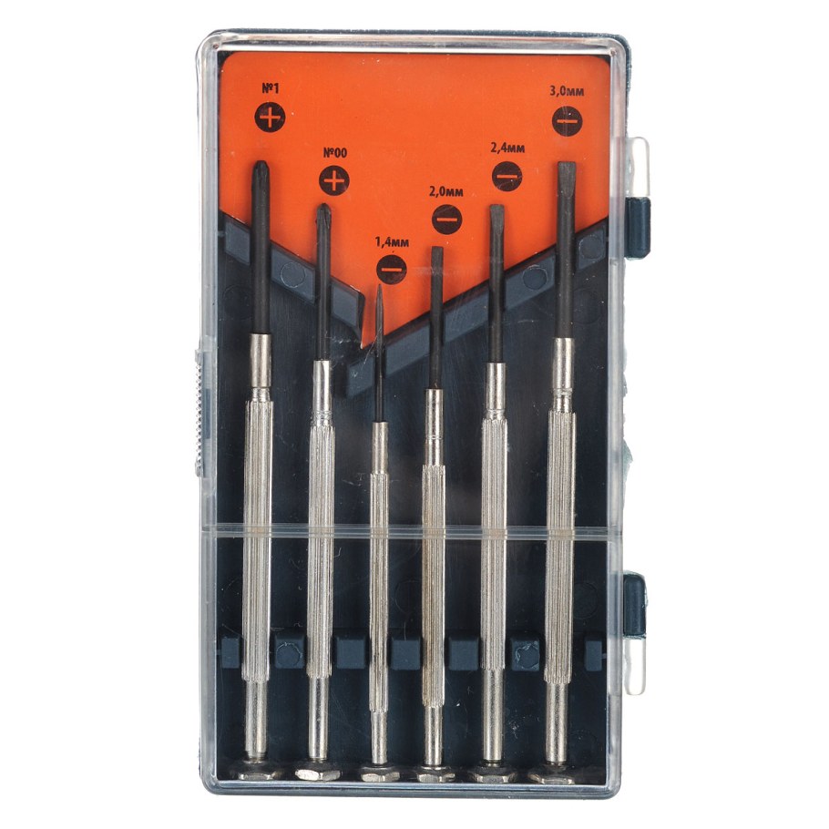 Набор отверток для точной механики, 6 шт.// Sparta 133445
