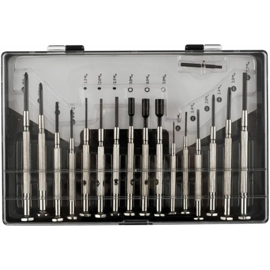 Набор часовых отверток Rexant 16 предметов (12-6051)