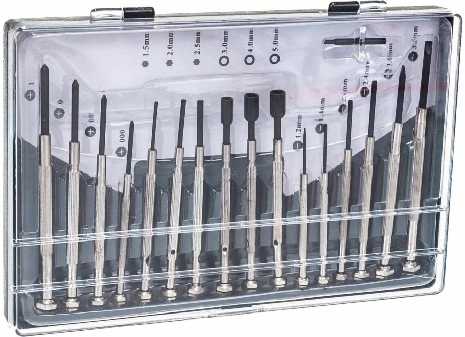 Набор часовых отверток 16 шт NRG 80009472