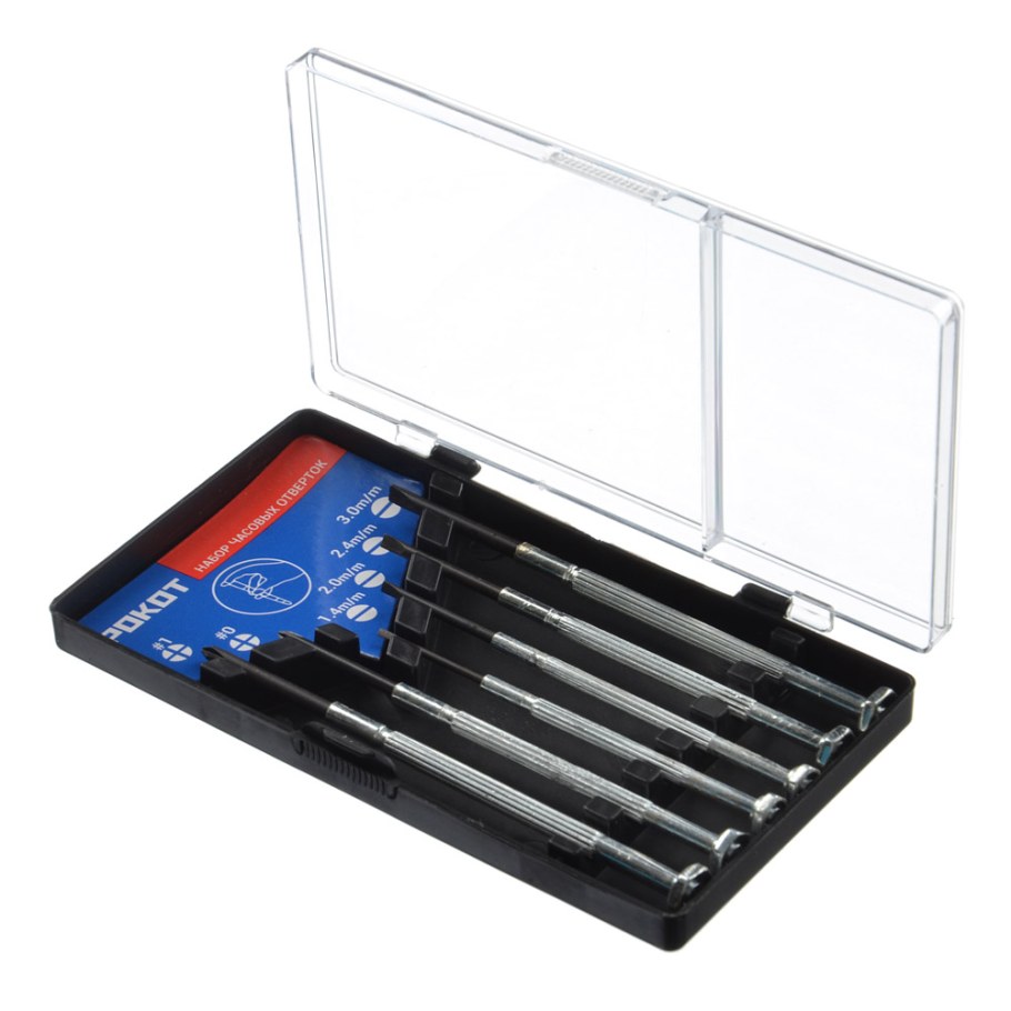 Набор часовых отверток рокот 651-188