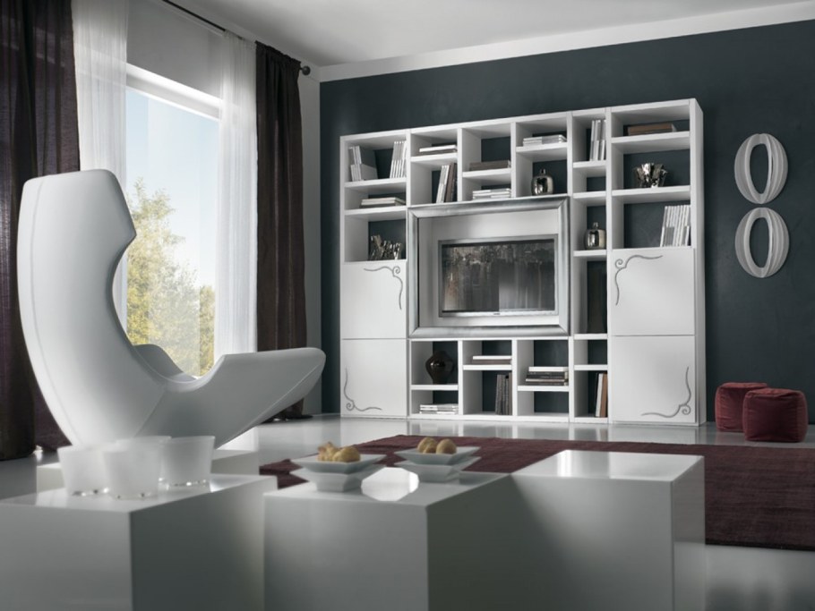 Итальянские секции в гостиную