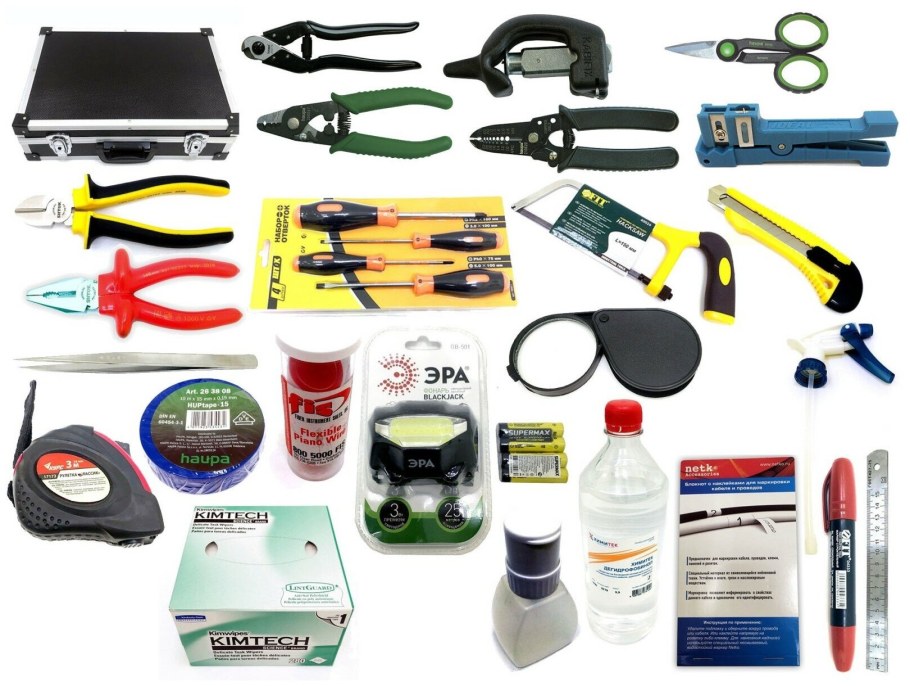 Набор инструмент монтажника ВОЛС