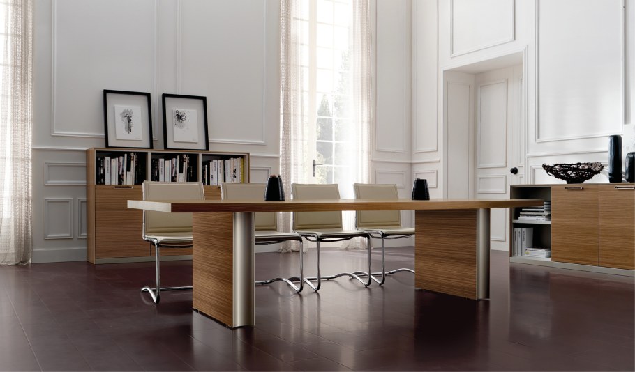 Стол для переговоров 360*100*73, орех Каналетто