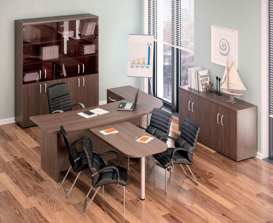 Кабинет руководителя венге орех
