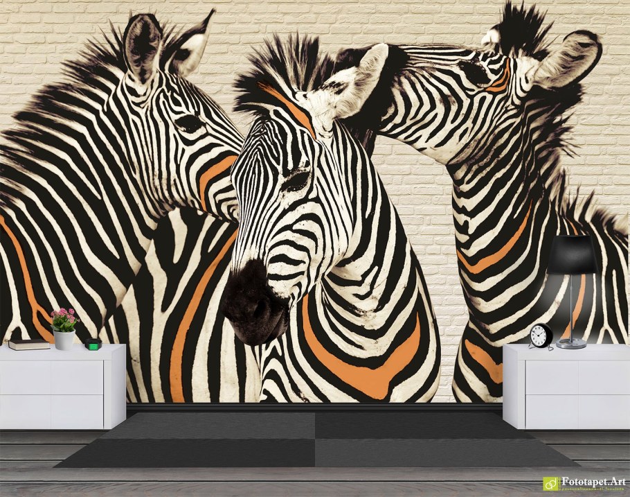 Фотообои Зебра