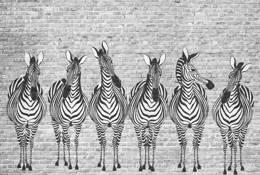 Фреска Зебра