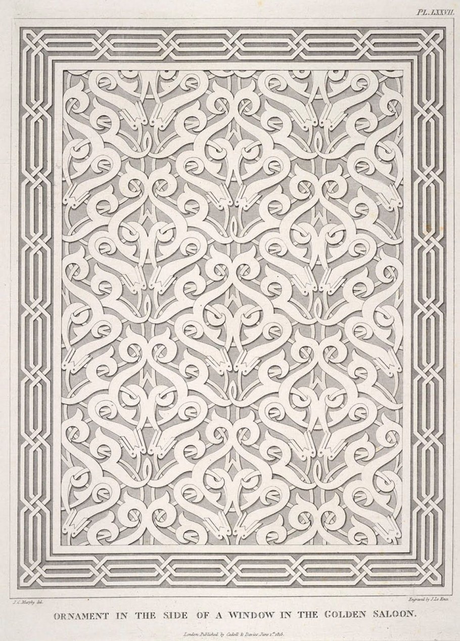 Орнамент в стиле Арабеска