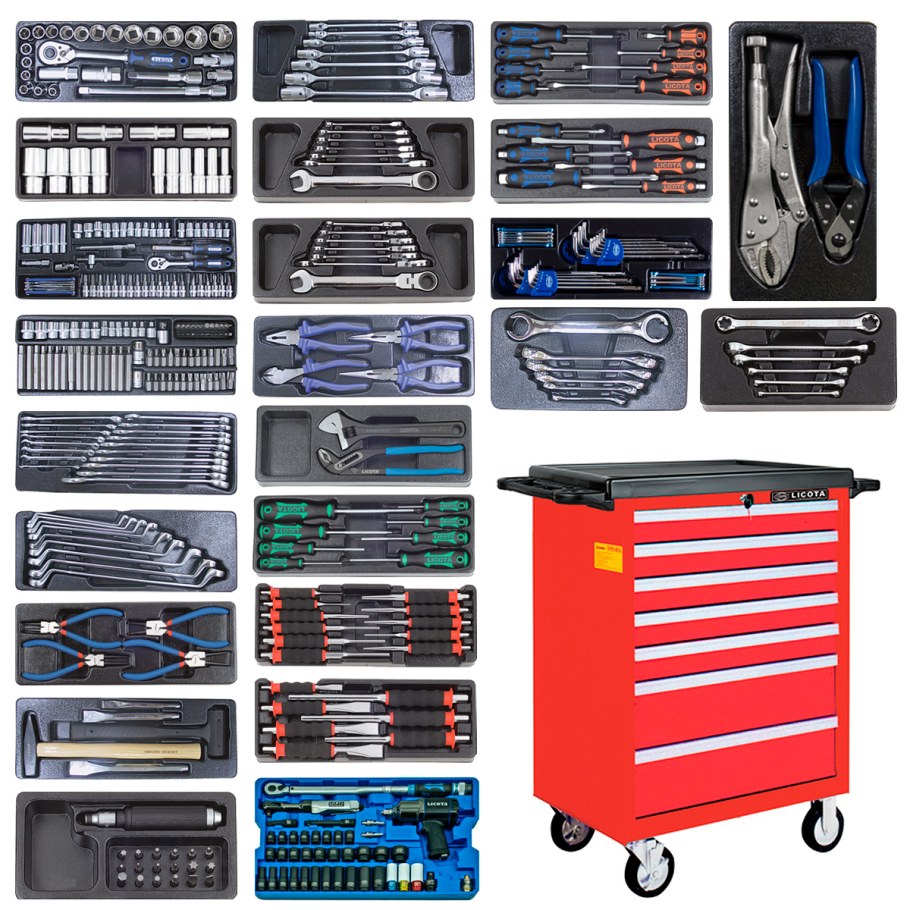 Тележка инструментальная Licota AWX-2603rtsk08