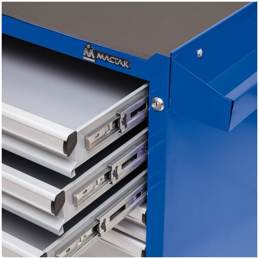 Набор инструментов в синей тележке, 173 предмета King Tony 932-000amb