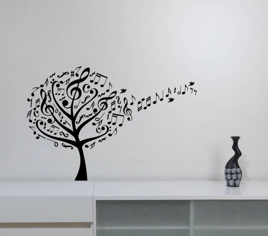 Интерьерная наклейка на стену