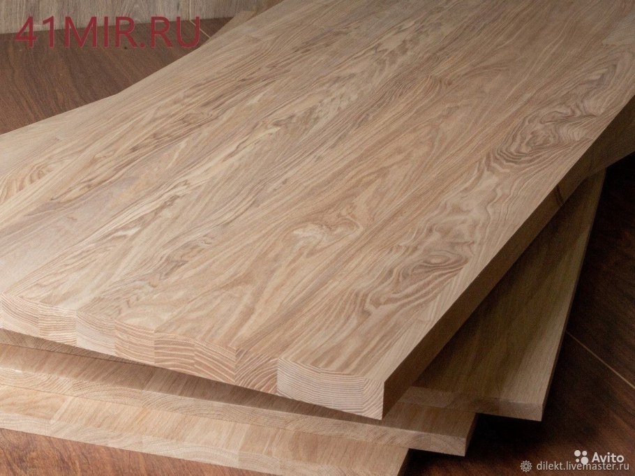 Щит ясень цельноламельный 40