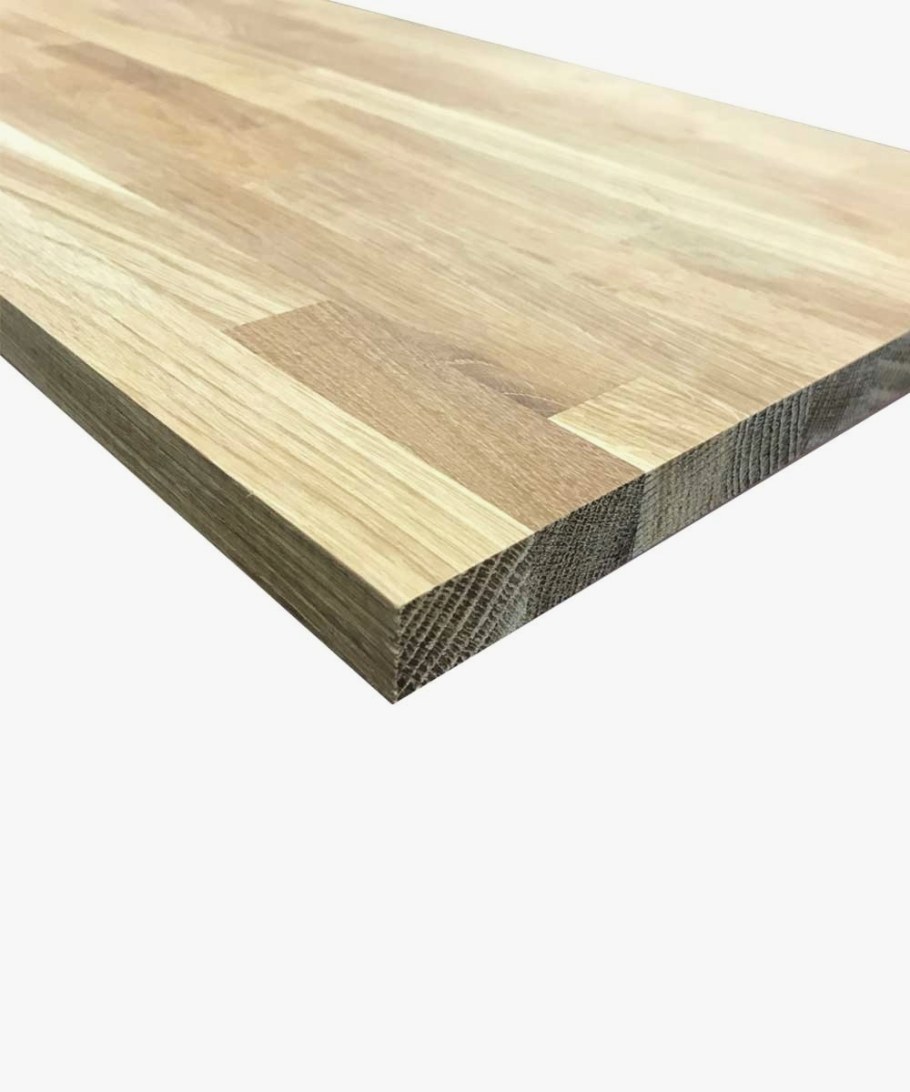 Щит цельноламельный дуб 40 мм