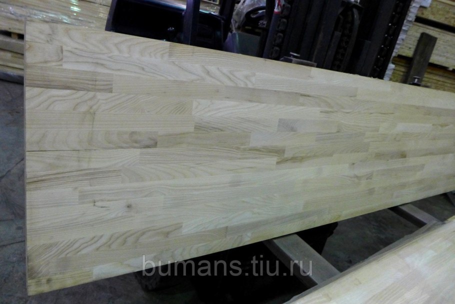 Щит цельноламельный дуб 40 мм