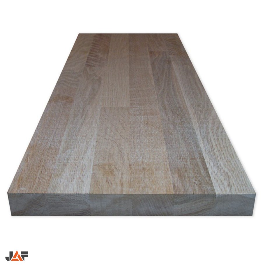 Мебельный щит дуб 40 мм цельноламельный