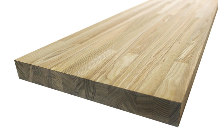 Столешница из ясеня цельноламельный