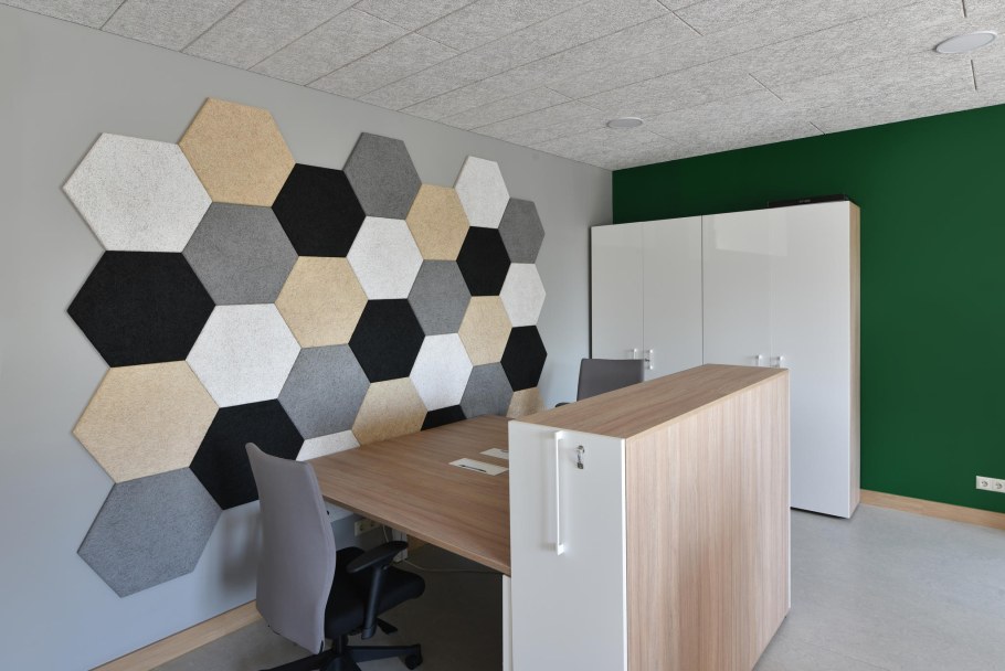 Акустические панели для стен из древесного волокна