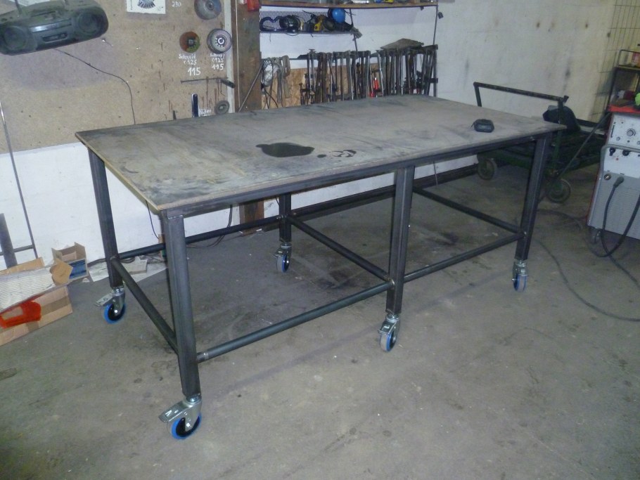 Верстак из профильной трубы 40x20