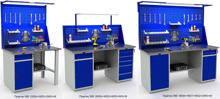 Верстак Profi (№603) wt160.wd1/WD5.000