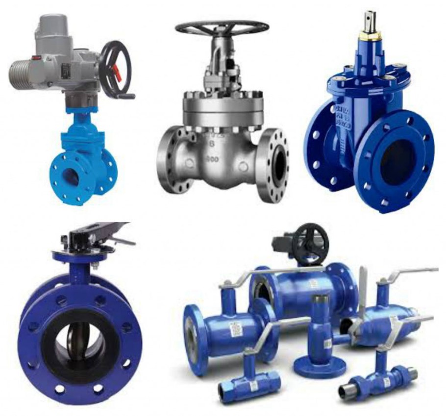 Запорная арматура (задвижки, затворы, краны шаровые, вентиля)