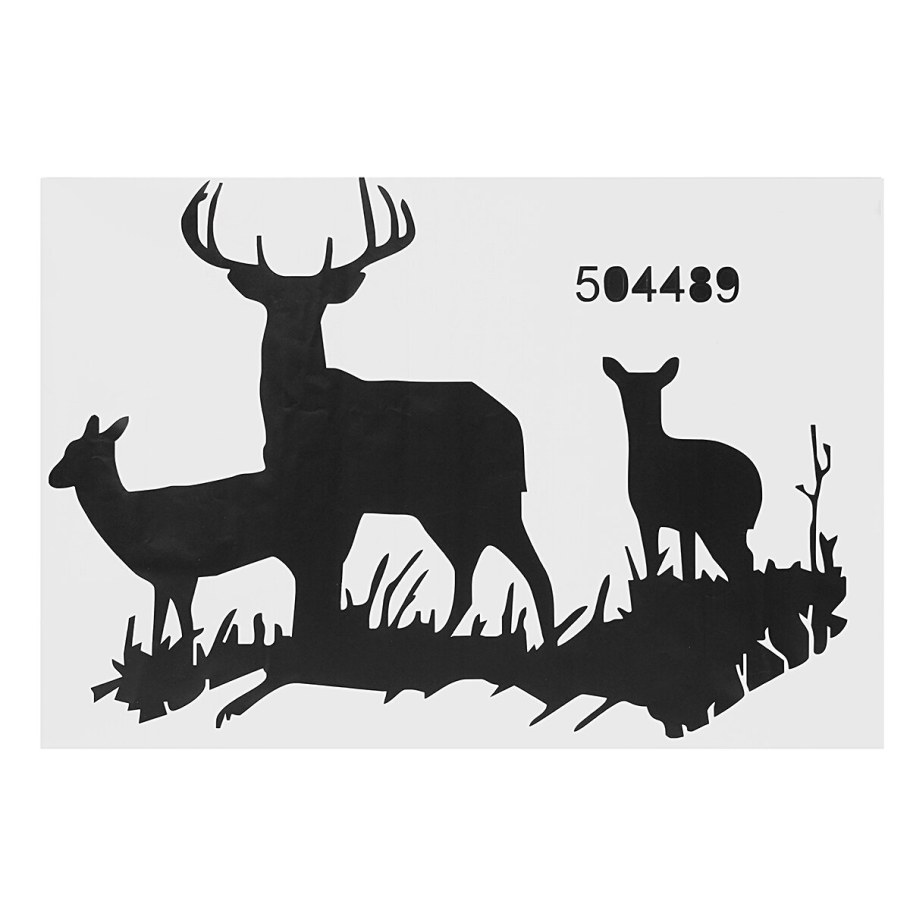 Наклейка на стену лиса