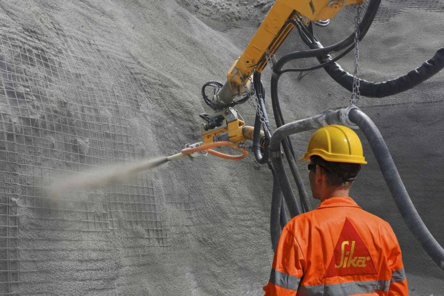 Токопроводящий бетон Shotcrete