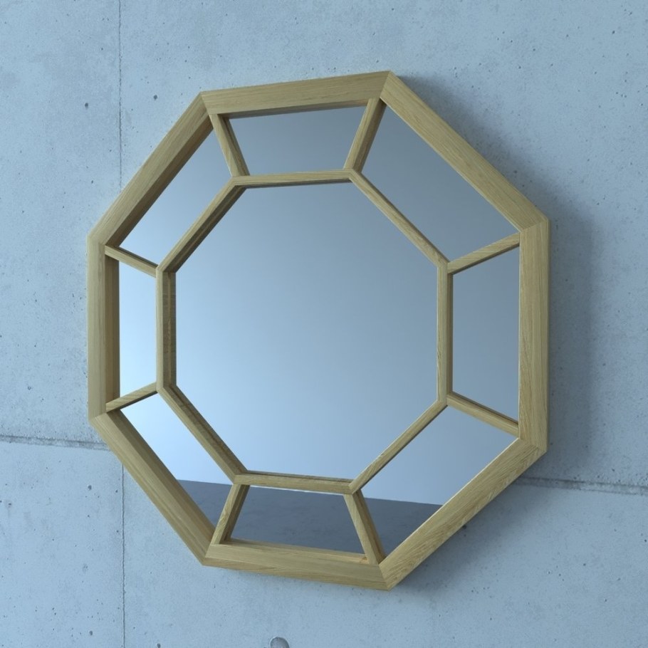 Шестигранное зеркало