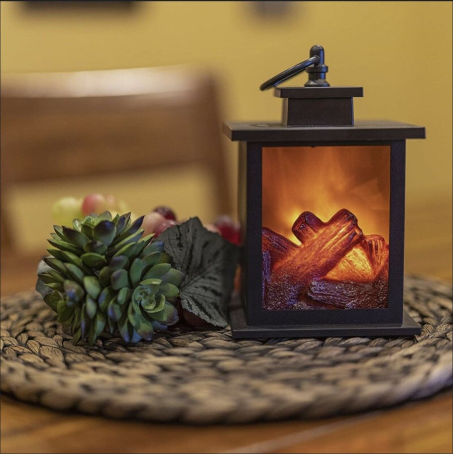 Свет в камине