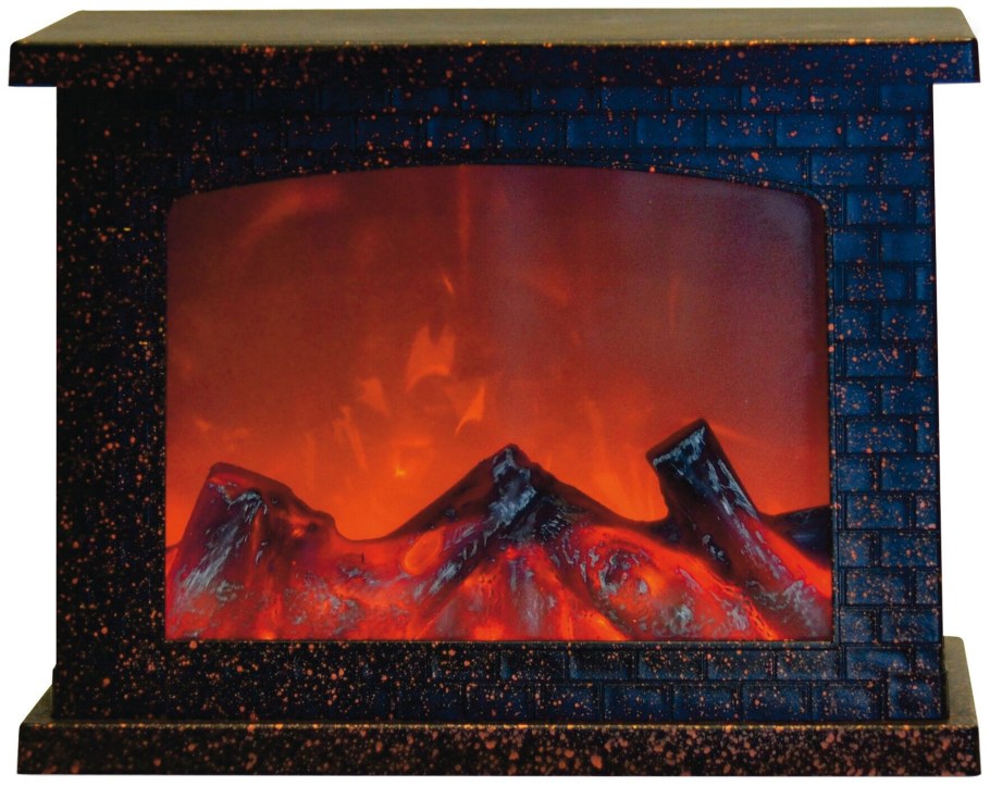 ULD-l2821-005/DNB/Red Brown Fireplace фонарь светодиодный камин