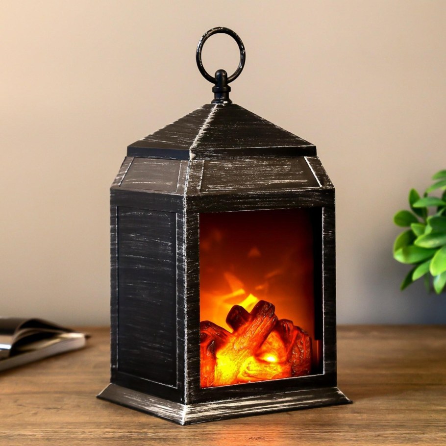 Ночник RISALUX камин