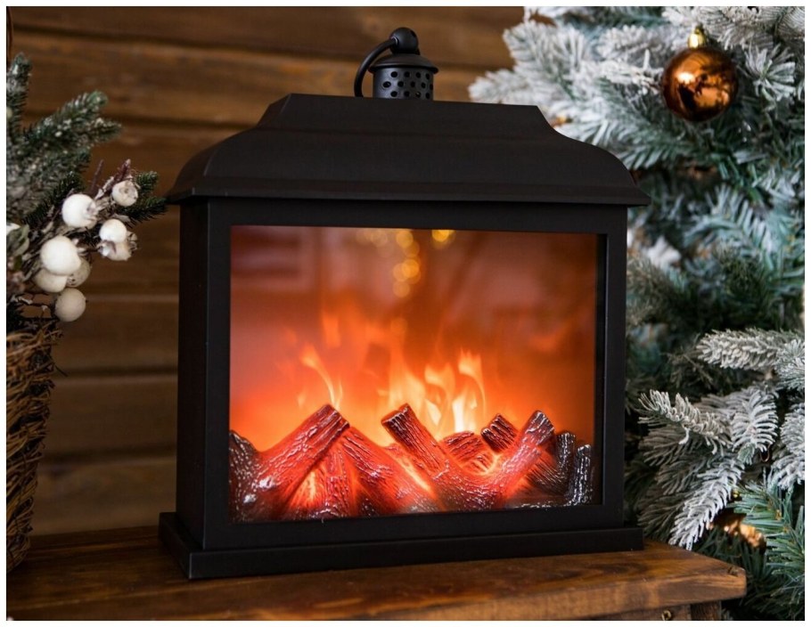 Светодиодные камины с имитацией огня