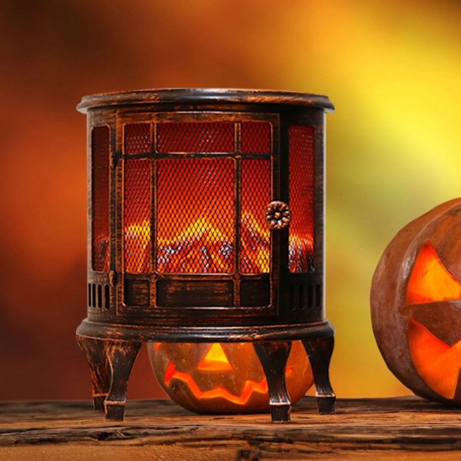 Led Fireplace Lantern