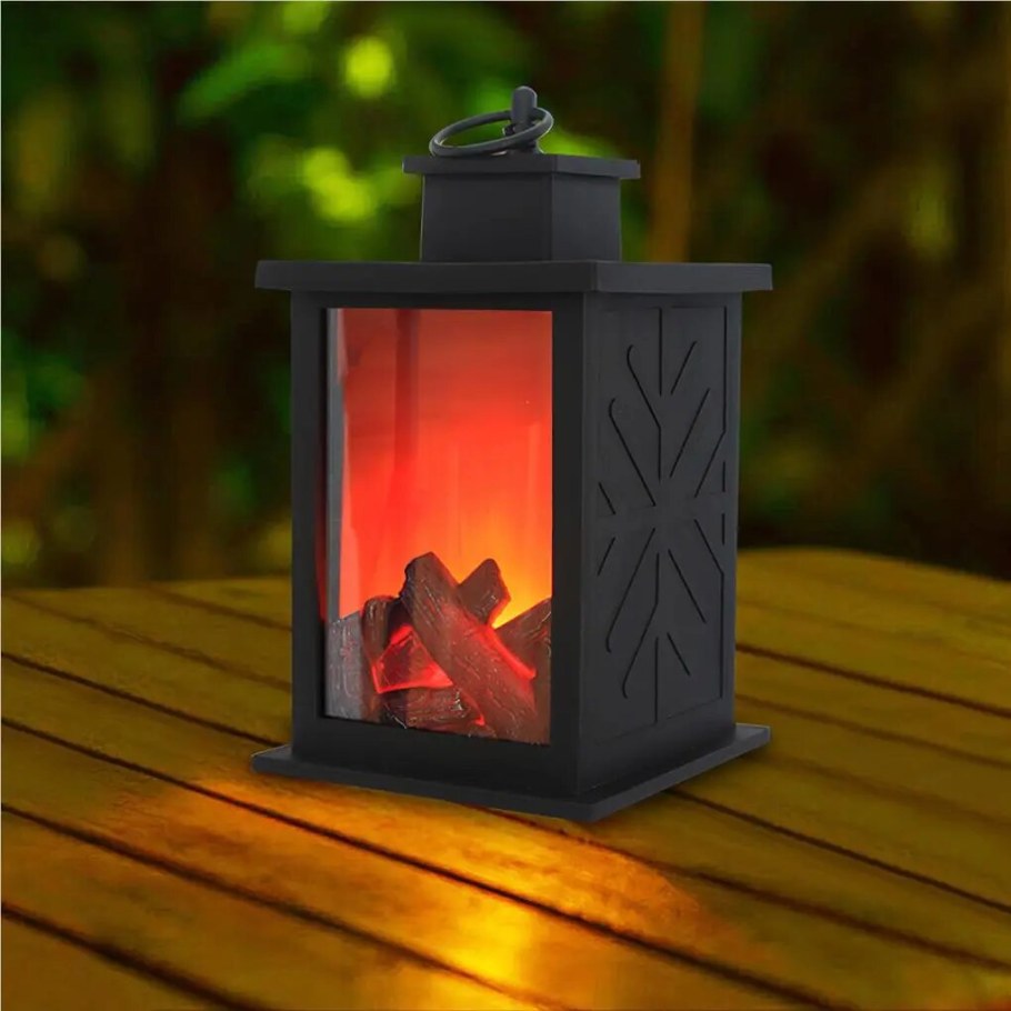 Настольный led камин led Fireplace Lantern