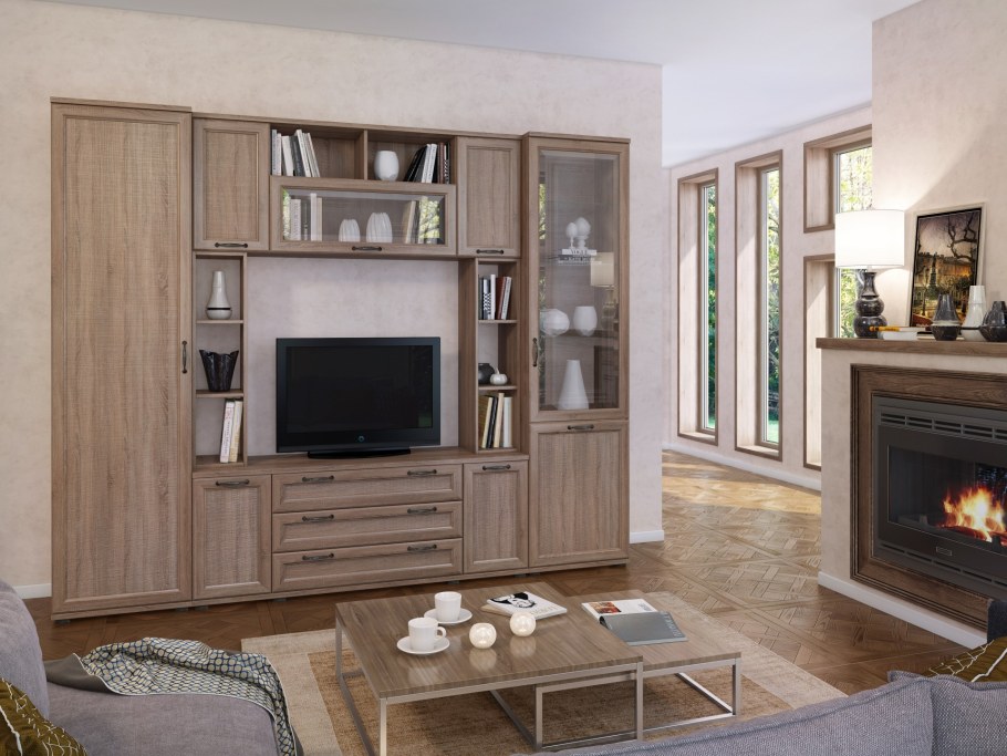 Гостиная Рандеву дуб Приморский