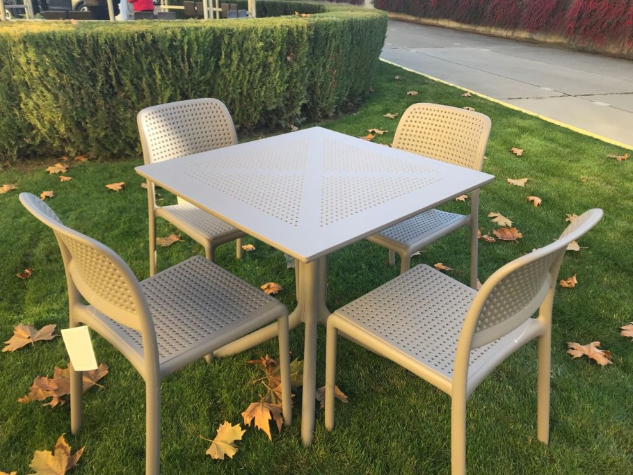 Мебель Садовая Green Days Эльвина стол 80х70 см 4 стула