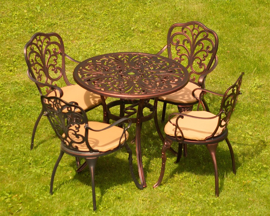 Комплект мебели GS 021 (стол круглый + 4 кресла)