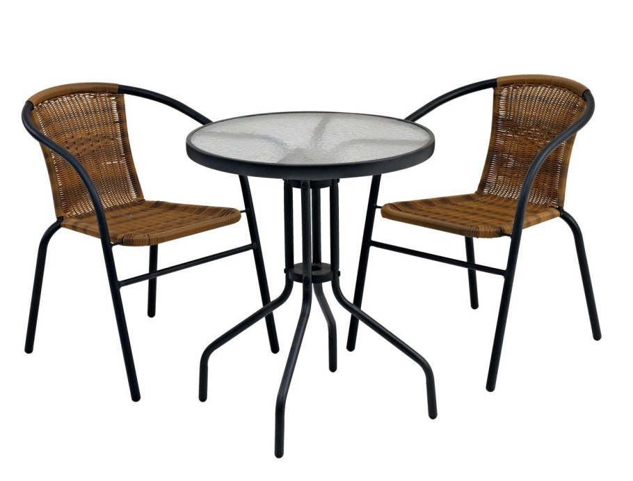 Комплект кофейный Bistro (стол и 2 кресла), 220021+220020