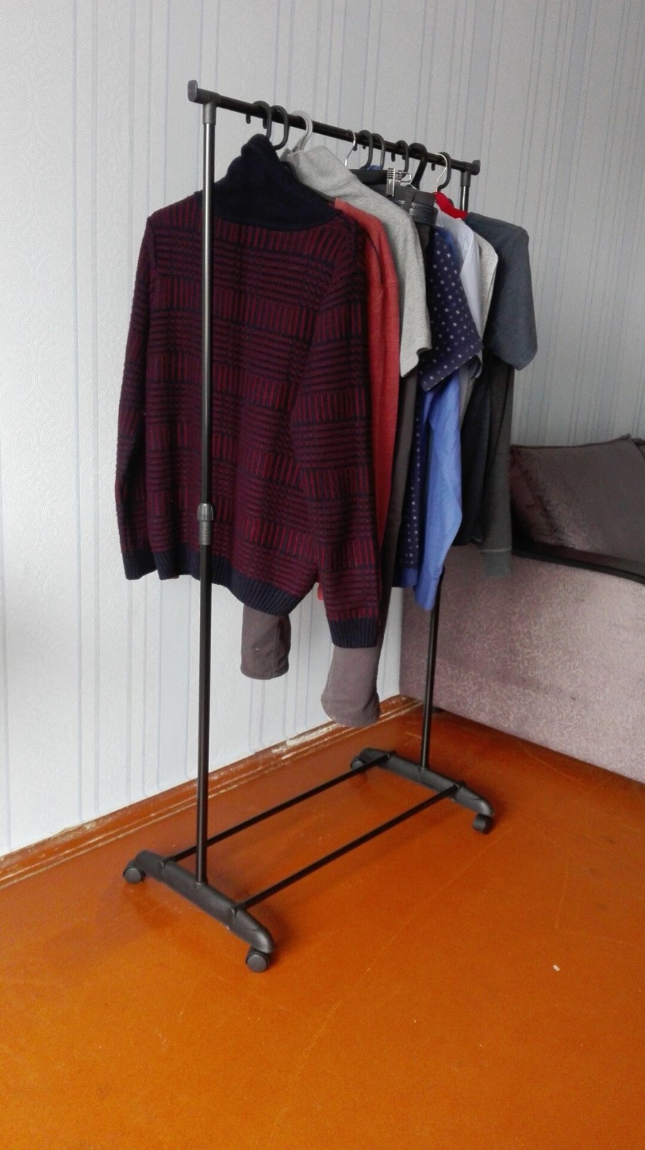 Напольная вешалка рыжий кот gr-02p