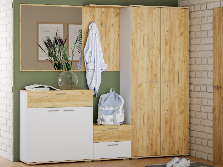 Комод тумба дуб крафт золотой 1200мм