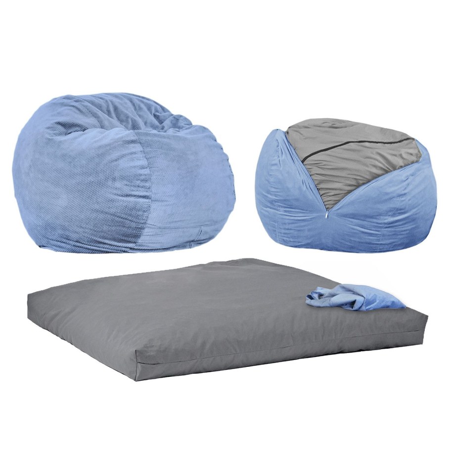 Бескаркасная кровать мешок