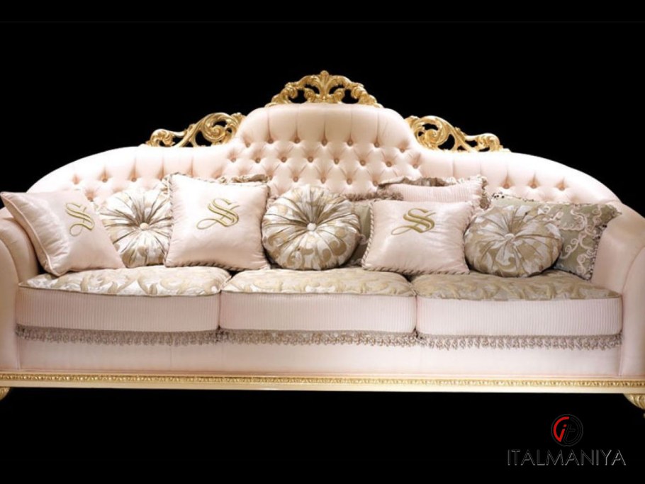 Диван белый в стиле Барокко