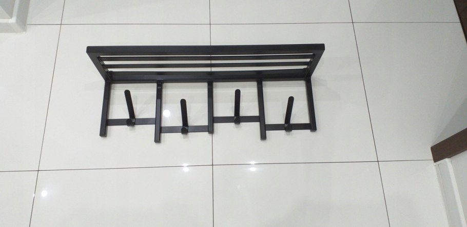 Вешалка настенная лофт 80 см