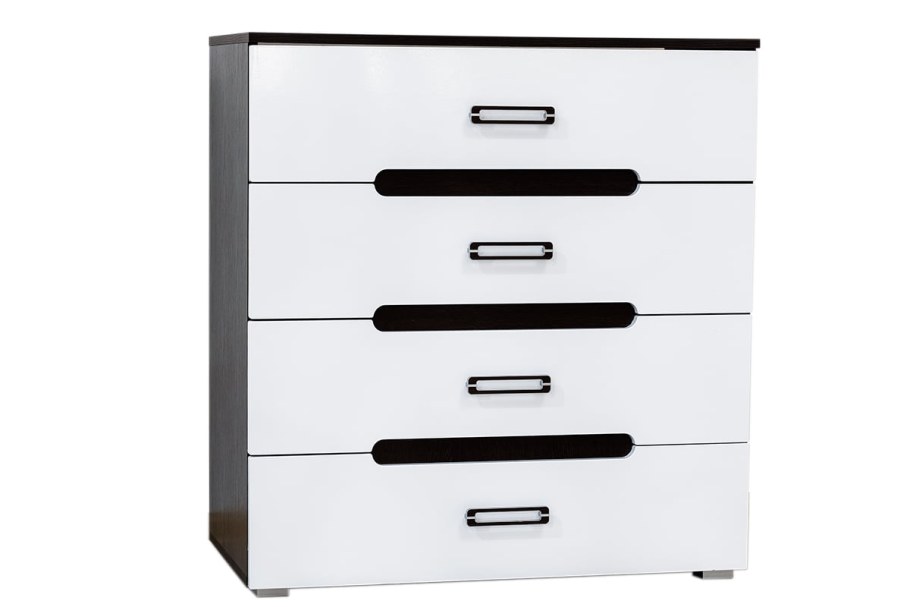 Комод Вегас венге белый глянец