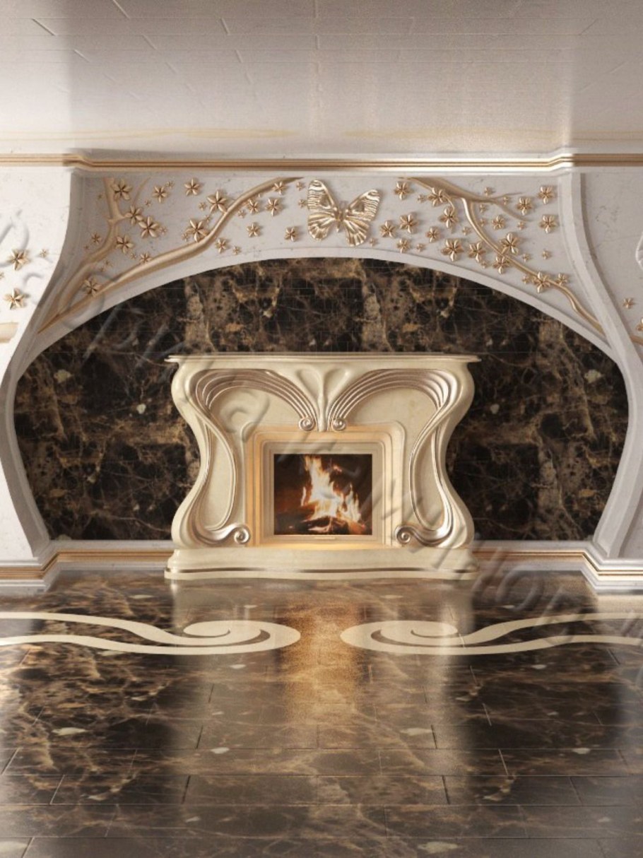 Мраморный барельеф