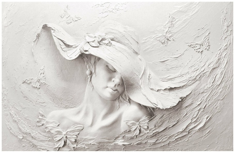 Студия барельеф художник Александр Плющев