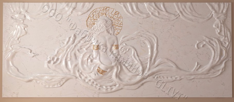 Барельеф вода из мрамора фото