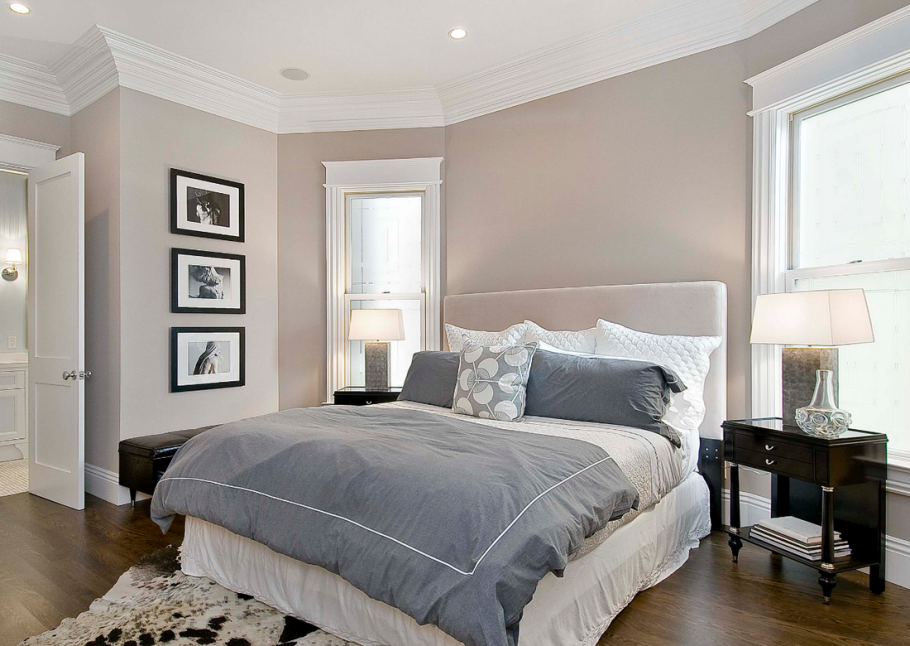 Бенджамин Мур интерьер спальня