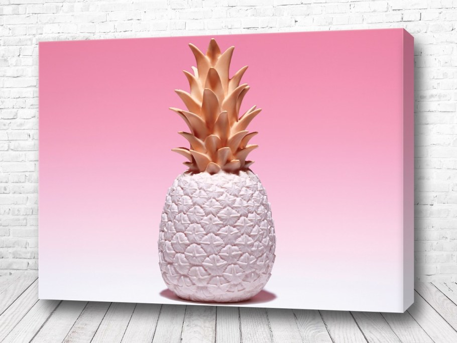 Постер ананас в скандинавском стиле